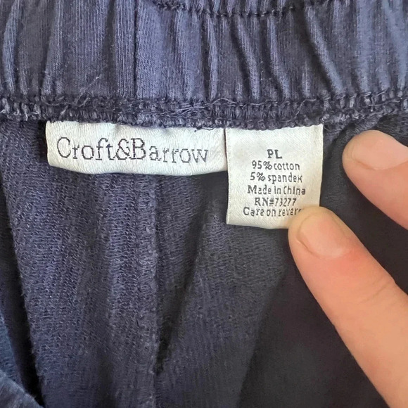 Navy blue sweatpants - Picture 3 of 5